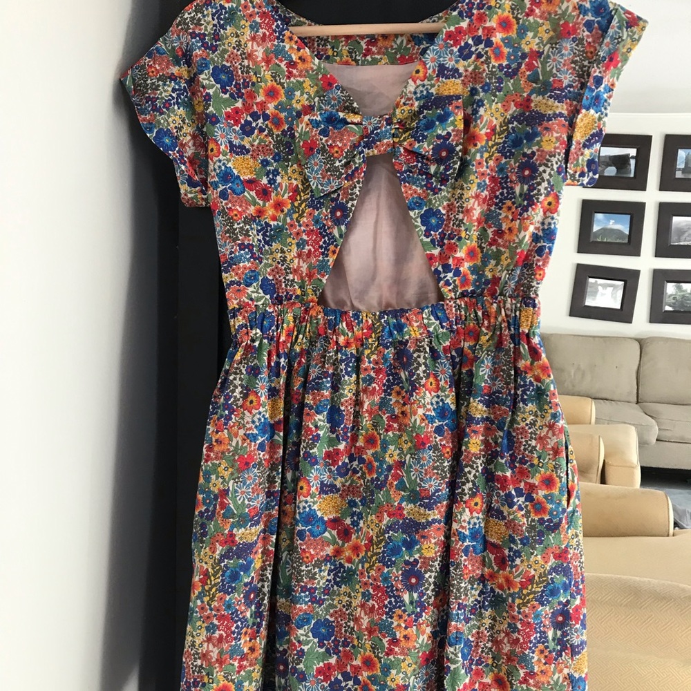 Crew liberty print dress